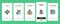 Reviews Of Customer Onboarding Icons Set Vector