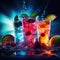 Revitalize: Dynamic Hydration Mixing in Neon Backlight,