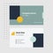 Revitalizing Impressions A Fresh and Invigorating Business Card Template for Dynamic Professionals