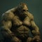 Revived Romanticism: An Animated Hulk In Zbrush Style