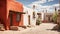 Reviving Historic Art Forms: Adobe Buildings And Red Houses In Maya Render