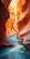 Reviving Historic Art Forms: Exploring Antelope Canyon\\\'s Turquoise And Red River