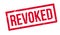 Revoked rubber stamp