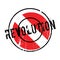 Revolution rubber stamp