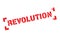 Revolution rubber stamp