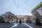 Revolution Square in Bucharest with the main facade of the headquarters of the Romanian ministry of internal affairs