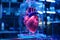 Revolutionary 3D printer creates heart organ for medical transplants using advanced technology in a laboratory