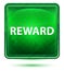 Reward Neon Light Green Square Button