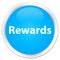 Rewards premium cyan blue round button