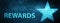 Rewards (star icon) special blue banner background