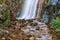 Rexio waterfall in Folgoso do Courel (or Caurel), Lugo, Spain