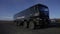 REYKJAVIK, ICELAND, OCTOBER 10, 2019 Huge tourist bus for trips in the mountains and off-road in Iceland