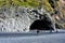 Reynisdrangar rock formation in Vik i Myrdal