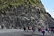 Reynisdrangar rock formation in Vik i Myrdal