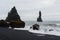 Reynisfjara lava beach view, south Iceland landscape