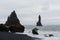 Reynisfjara lava beach view, south Iceland landscape