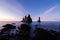 Reynisfjara rock formations at Vik, Iceland