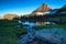 Reynolds Mountain in the Logan Pass area of Glacier National Park, Montana