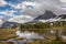 Reynolds Mountain is situated along the Continental Divide and is easily seen from Logan Pass, Glacier National Park