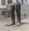 Reza Shah legs statue