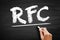 RFC Request for Comments - publication in a series, from the principal technical development and standards-setting bodies for the