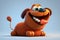 rfectly Animated Joyful Dog Character