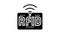 rfid wireless sign glyph icon animation