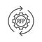 RFP Icon - request for proposal concept or idea