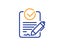 Rfp line icon. Request for proposal sign. Vector