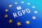 RGPD/ GDPR - General Data Protection Regulation concept