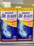 Rheinbach, Germany  5 March 2021,  Two packs of `Kukident` denture cleaning tablets on the shelf of a German supermarket