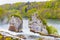 Rhine Falls Europes largest waterfall in Neuhausen am Rheinfall Switzerland