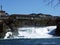 The Rhine Falls or Rheinfall waterfall, Neuhausen am Rheinfall