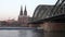 Rhine panorama, Cologne, Germany