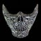 Rhinestone Skull Teeth Mask