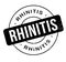 Rhinitis rubber stamp