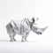 Rhino Origami A Bold Piece Of Art In Industrial Design Style
