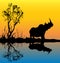 Rhinoceros Background