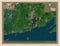 Rhode Island, United States of America. High-res satellite. Labe