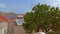 Rhodes, Greece: Typical houses of Halki / chalki village with solar panel on their roof located in Halki / chalki island