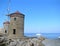 Rhodes Windmills, Mandraki Harbour