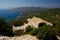 Rhodos Greece historic buildings architecture castle of Monolithos ruins