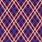 Rhombic seamless contrast pattern