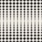 Rhombus halftone seamless geometric pattern.