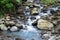 The Rhythm of Nature: Slow Shutter Speed Shots of Water and Rocks in Motion