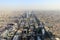 Riad, Saudi Arabia, February 14 2020: Aerial view of Riyadh downtown in Saudi Arabia. Photos were taken from the Skybridge in the