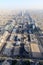 Riad, Saudi Arabia, February 14 2020: Aerial view of Riyadh downtown in Saudi Arabia. Photos were taken from the Skybridge in the