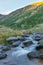 Rialb River at Andorran Mountains