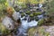 Rialb River waterfall in Andorra