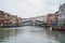 Rialto bridge. empty Venice during the coronavirus period